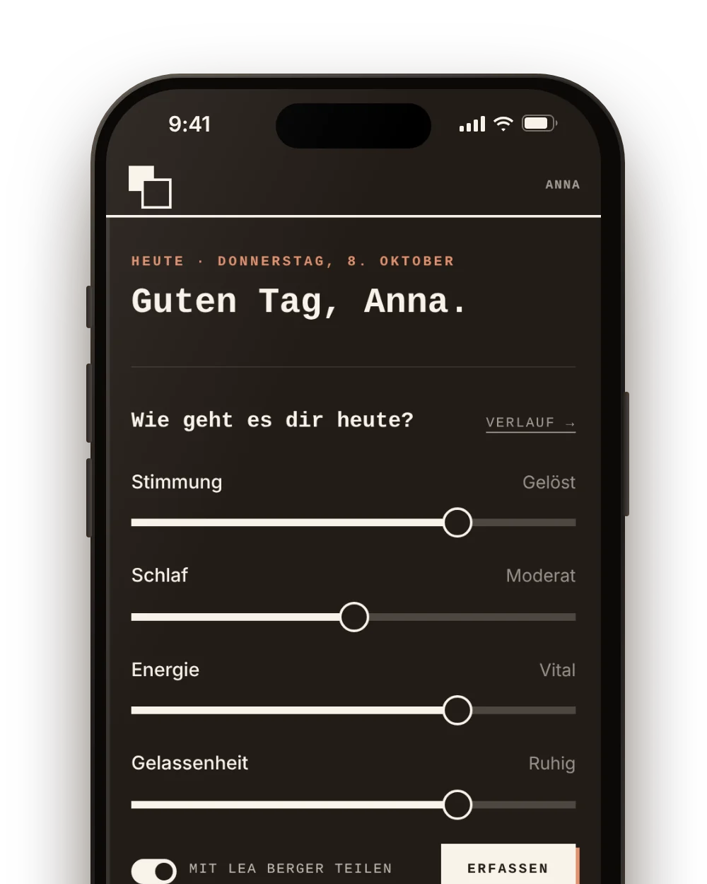 HEUTE: Ansicht in Mindstrata