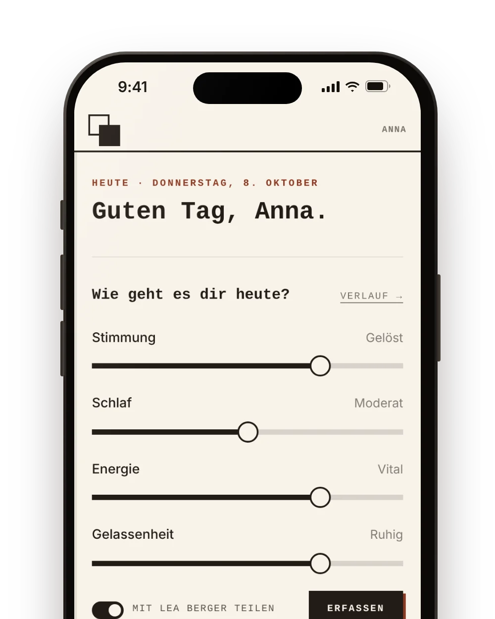 HEUTE: Ansicht in Mindstrata